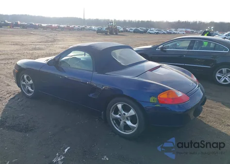 2002 Porsche Boxster z USA, uszkodzony, nr VIN WP0CA298X2S620103